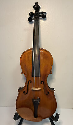 #ad Antique Stunning Violin 4 4 Unbranded￼ No Name No Date No Case No Bow Aubert Br
