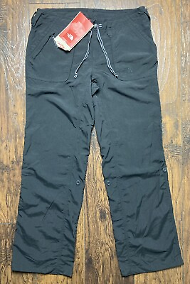 #ad The North Face Horizon Utility Pants Women#x27;s Size 10 Black NWT Outdoor Pants $29.99