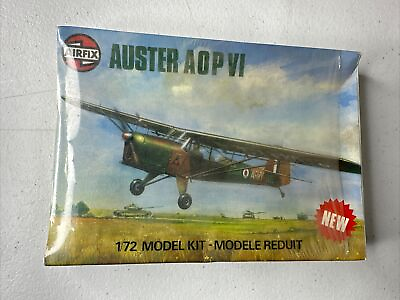 #ad Auster AOP VI Airfix Model Kit 1 72 Vintage Plane Collector#x27;s Item New Complete
