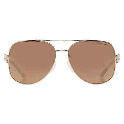 #ad Michael Kors MK1121 12136K 58 Aviator Sunglasses