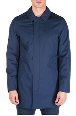 #ad Michael Kors DARK BLUE Waterproof Jacket Coat US Medium