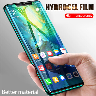 #ad Hydrogel HD Screen Film For Samsung Galaxy S23 Ultra A34 S21 A52 A23 A73 S22 A24