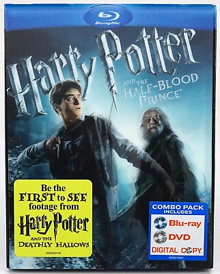 #ad Harry Potter And The Half Blood Prince W Lenticular Blu ray DVD NO DIGITAL