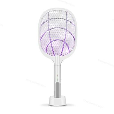 #ad 2 in 1 Electronic Mosquito Fly Bug Swatter Insect Killer Zapper Light Trap Lamp