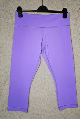 #ad Lululemon Yoga Align Pant Sport Legging High Rise Size 8 Purple 28quot; Length EUC