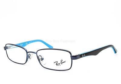 #ad Ray Ban RB 1027 4000 Eyeglasses Glasses Navy Blue 45 16 125 Little Kids Size