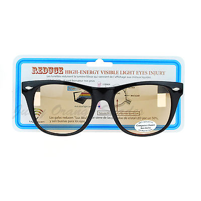 #ad Anti Reflective Glare Blue Rays Computer Glasses UV Vision Protection