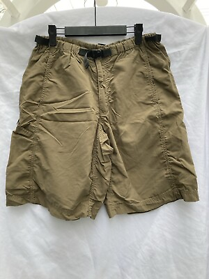 #ad Patagonia Mens Shorts Size Medium Tan Nylon Cargo Shorts