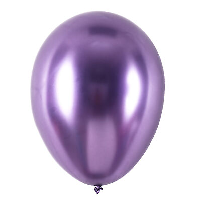 #ad 10pcs Round Balloon Perfect Non toxic Creative Round Balloon Chrome Metallic