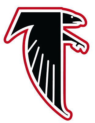 #ad Atlanta Falcons Throwback Logo Die Cut Laminated Vinyl Sticker Decal NFL