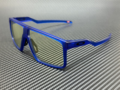 #ad OAKLEY OO9285 03 Matte Crystal Blue Prizm Yellow Unisex 61 mm Sunglasses