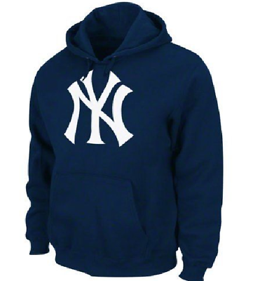 #ad Majestic New York Yankees Baseball Sweatshirt New Mens Sizes Big amp; Tall