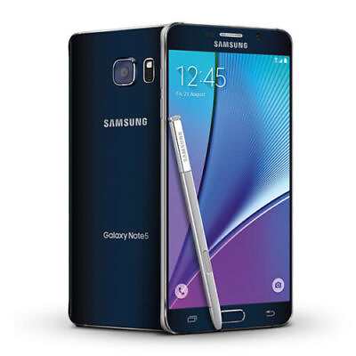 #ad Samsung Galaxy Note 5 SM N920P Sprint Only 32GB Blue Good $45.00