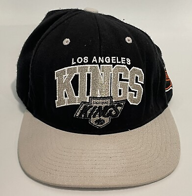 #ad Los Angeles Kings Mitchell amp; Ness Vintage Hat 100% Wool SnapBack Vintage Style