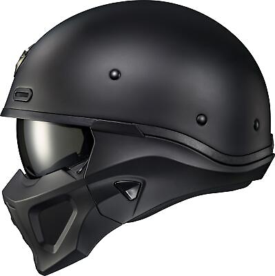 #ad Scorpion Cox 0105 Convert X Open Face Helmet Matte Black Large