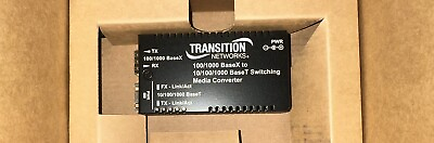 #ad Transition Networks Mini Gigabit Ethernet Media Converter m ge psw sfp 01 na