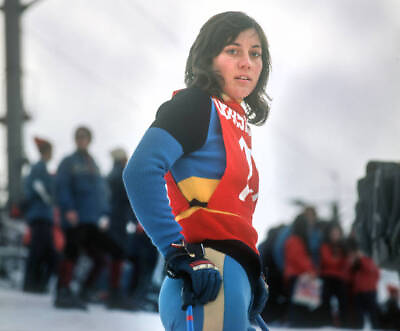 #ad Rosi Mittermaier German Alpine Ski Olympic Gold Medal Winner OLD PHOTO 18