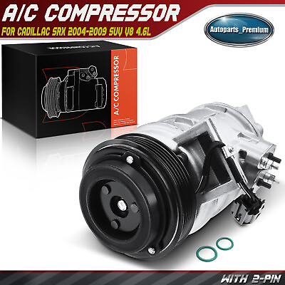 #ad New AC Compressor wIth Clutch for Cadillac SRX 2004 2009 Sport Utility V8 4.6L $149.49