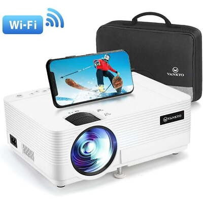 #ad VANKYO Leisure 470 Projector 1080P LED Mini WiFi Video Home Cinema 250quot; Display