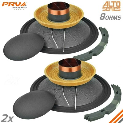 #ad 2x PRV Audio RK10W650A Reconing Kit DIY Speakers Repair Recone for 10W650A