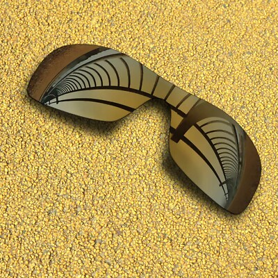 #ad Polarized Lenses Replacement for OAKLEY Antix Sunglasses Golden Brown Mirror