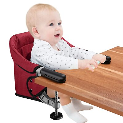 #ad Hook On ChairClip on High Chair Fold Flat Storage Portable Baby Feeding Sea... $82.01