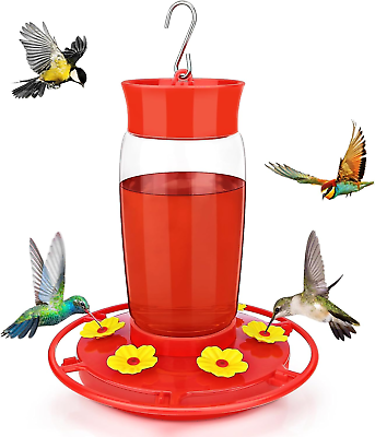 #ad Hummingbird Feeder Hummingbird Feeders for Outdoors Hanging Ant and Bee Proof