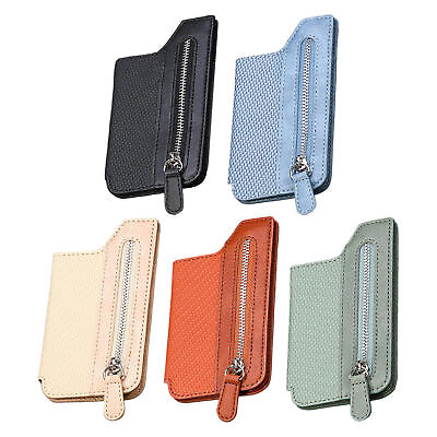 #ad Adhesive Phone Wallet Card Holder PU Leather Wallet For Cell Phone Case
