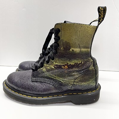 #ad Dr Martens Fisherman JMW William Turner Tate 1460 Pascal Boots Size 6