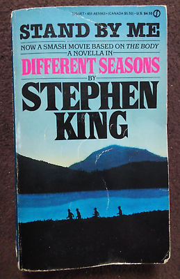 #ad DIFFERENT SEASONS by STEPHEN KING HORROR PAPERBACK BOOK 1st SIGNET 1983