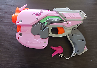 #ad Nerf Overwatch D.Va4 HB50 pink Rival Blaster
