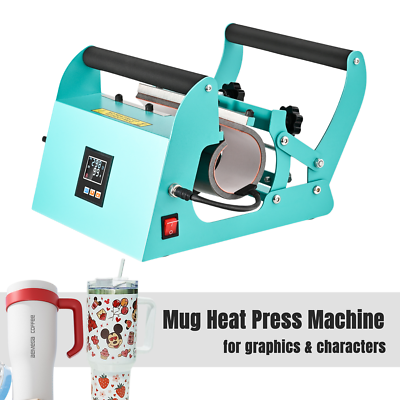 #ad Portable Travel Mug Tumbler Heat Press Machine 40oz Cup Sublimation Printing