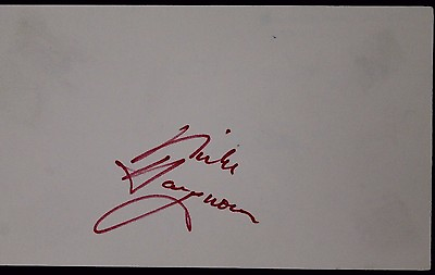 #ad MIKE HARGROVE Texas Rangers Indians Padres Autographed 3x Index Card 16H $10.99