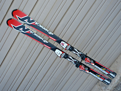 #ad 🔥 Nordica DOBERMANN SL R SLR 165cm Race Skis w Marker COMP 20.0 Bindings