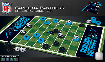 #ad MasterPieces Carolina Panthers NFL Checkers Board Game