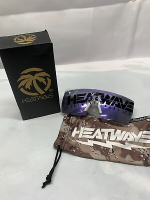 #ad Heatwave Visual Sunglasses Lazer Face Jetski Ultra Violet Lens *New