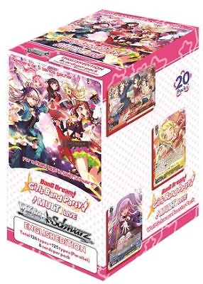 #ad Weiss Schwarz Bang Dream Girls Band Party Multi Live Booster Box English Facto