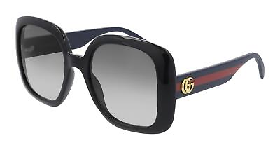 #ad NEW Gucci Web GG 0713S Sunglasses 001 100% AUTHENTIC