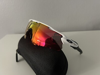 #ad Oakley Radar EV Path Sunglasses Polished White Frame Prizm Road Lens OO9208 05