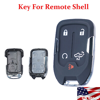 #ad For 2019 2020 2021 2022 GMC Sierra 1500 2500 Remote Key Fob Uncut Shell Case