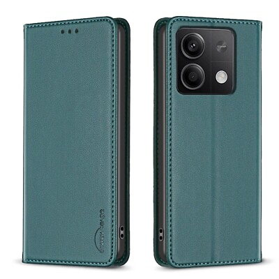 #ad For Xiaomi Redmi Note 13 Phone Case Luxury Magnetic Flip Leather Wallet Cover