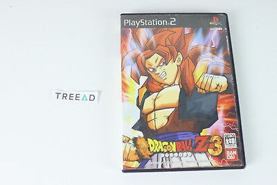 #ad SONY PLAYSTATION 2 DRAGON BALL Z 3 WITH MANUAL NTSC J 78