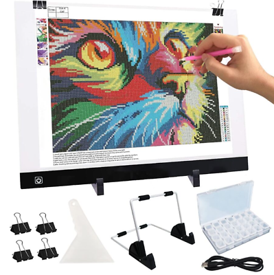 #ad A3 A4 LED Light Board for Rhinestone Painting USB Powered Light Pad for Drawing