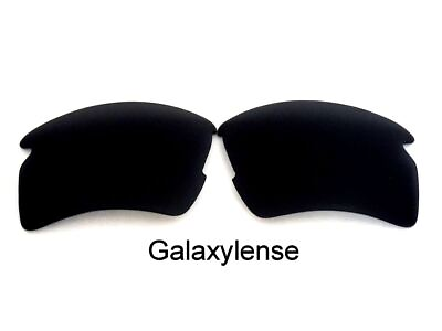 #ad Galaxy Replacement Lenses For Oakley Flak 2.0 Sunglasses Black Polarized 100% UV