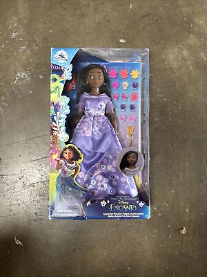 #ad Disney Store Isabela Hair Play Doll – Encanto Movie Doll 11quot; DamGed Box