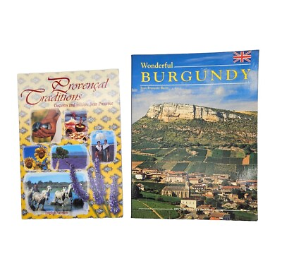 #ad France Books Provencal Traditions Wonderful Burgundy Jean Francois Bazin