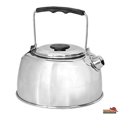 #ad Compact Outback Stainless Steel Camp Kettle 950 ml Hiking Camping Cadets Scouts