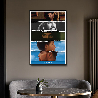 #ad Drake Album Cover Poster Wall Decor Art HD Print Rap Poster Music Star Poster