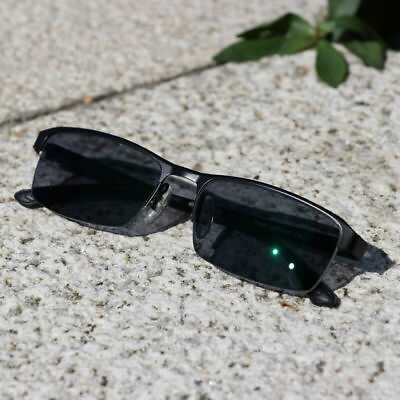 #ad Men Transition Photochromic Reading Glasses Half Rimless Sunglasses 0 6.0