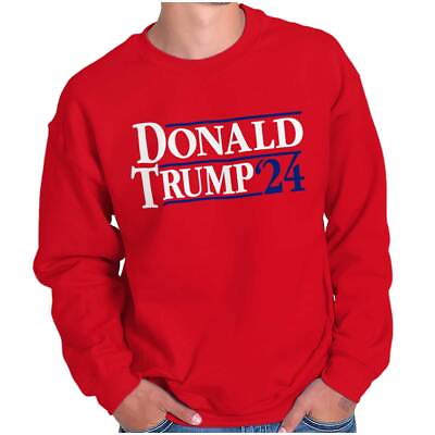 #ad Classic Campaign Donald Trump 2024 President Womens or Mens Crewneck Sweatshirt